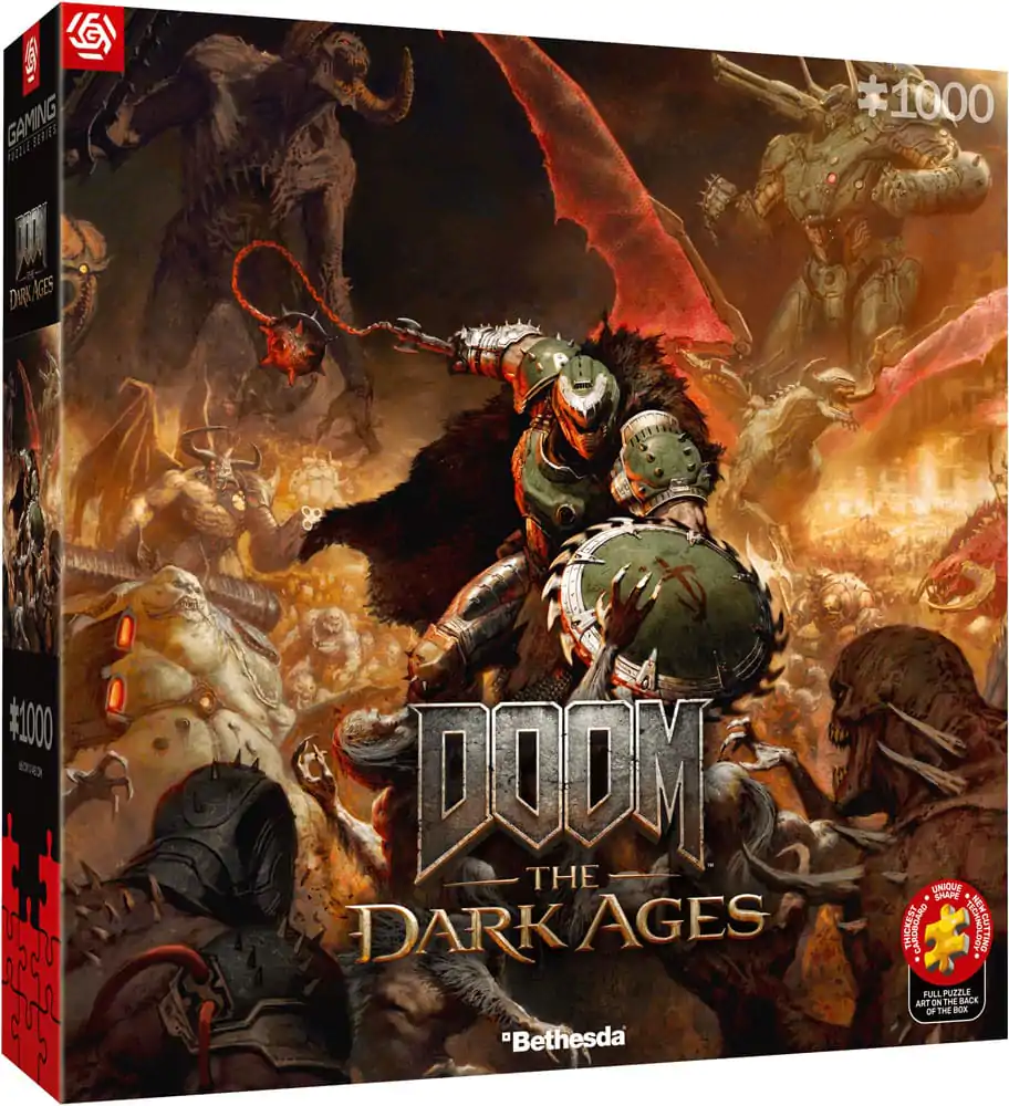Doom The Dark Ages puzzle Slayer's Rag (1000 dielikov) produktová fotografia