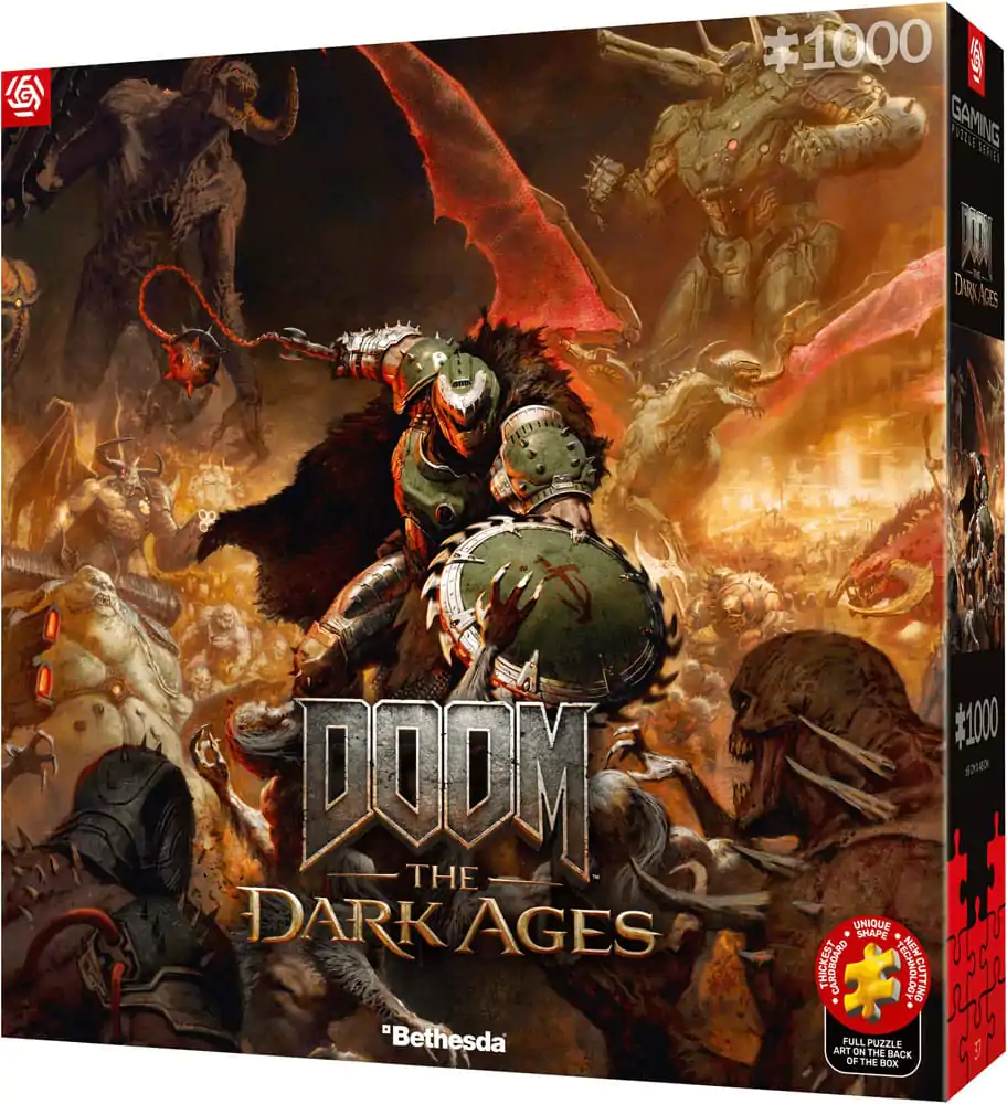 Doom The Dark Ages puzzle Slayer's Rag (1000 dielikov) produktová fotografia