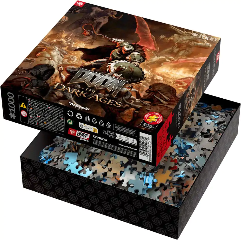 Doom The Dark Ages puzzle Slayer's Rag (1000 dielikov) produktová fotografia