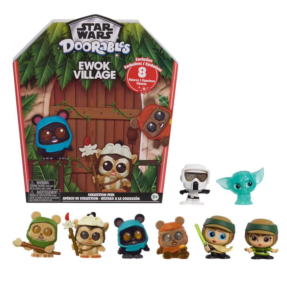 Doorables Star Wars Ewok Collection Peek balenie 8 figúrok produktová fotografia