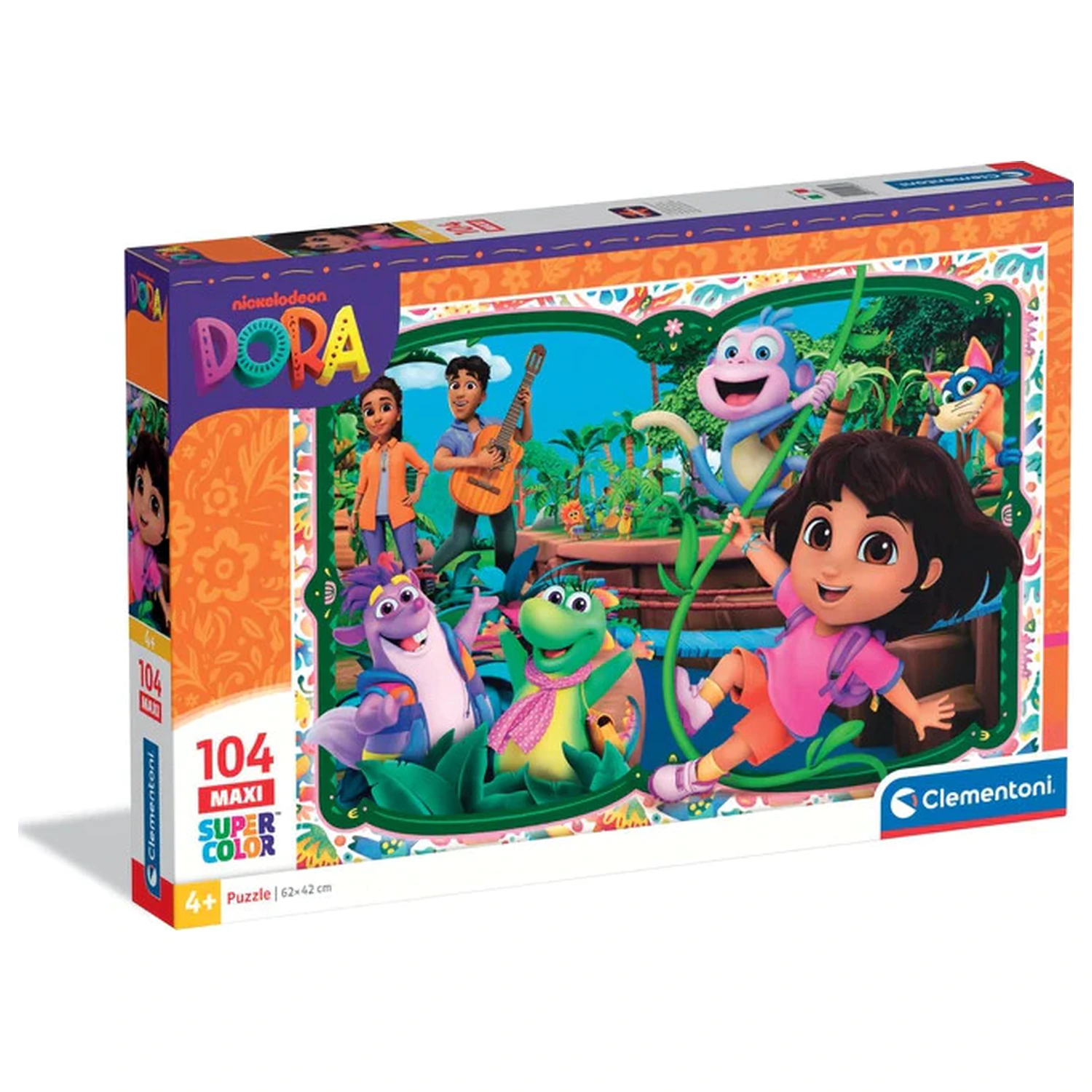 Dora the Explorer Forest 104-dielne Maxi puzzle produktová fotografia
