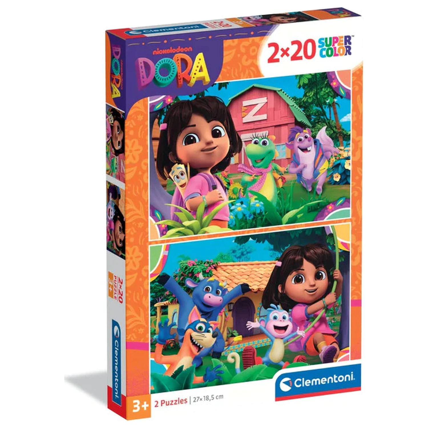Dora the Explorer Garden 2x20-dielne puzzle produktová fotografia