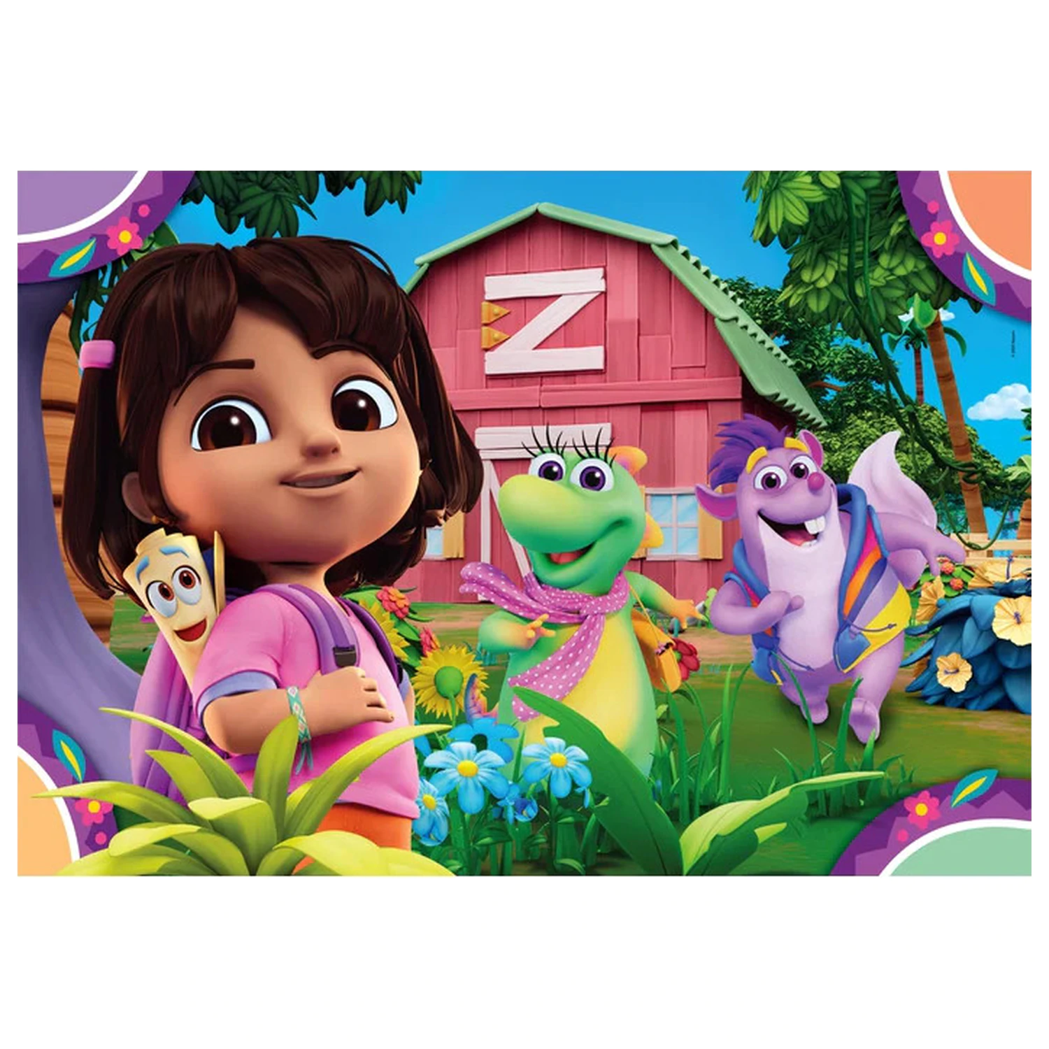 Dora the Explorer Garden 2x20-dielne puzzle produktová fotografia