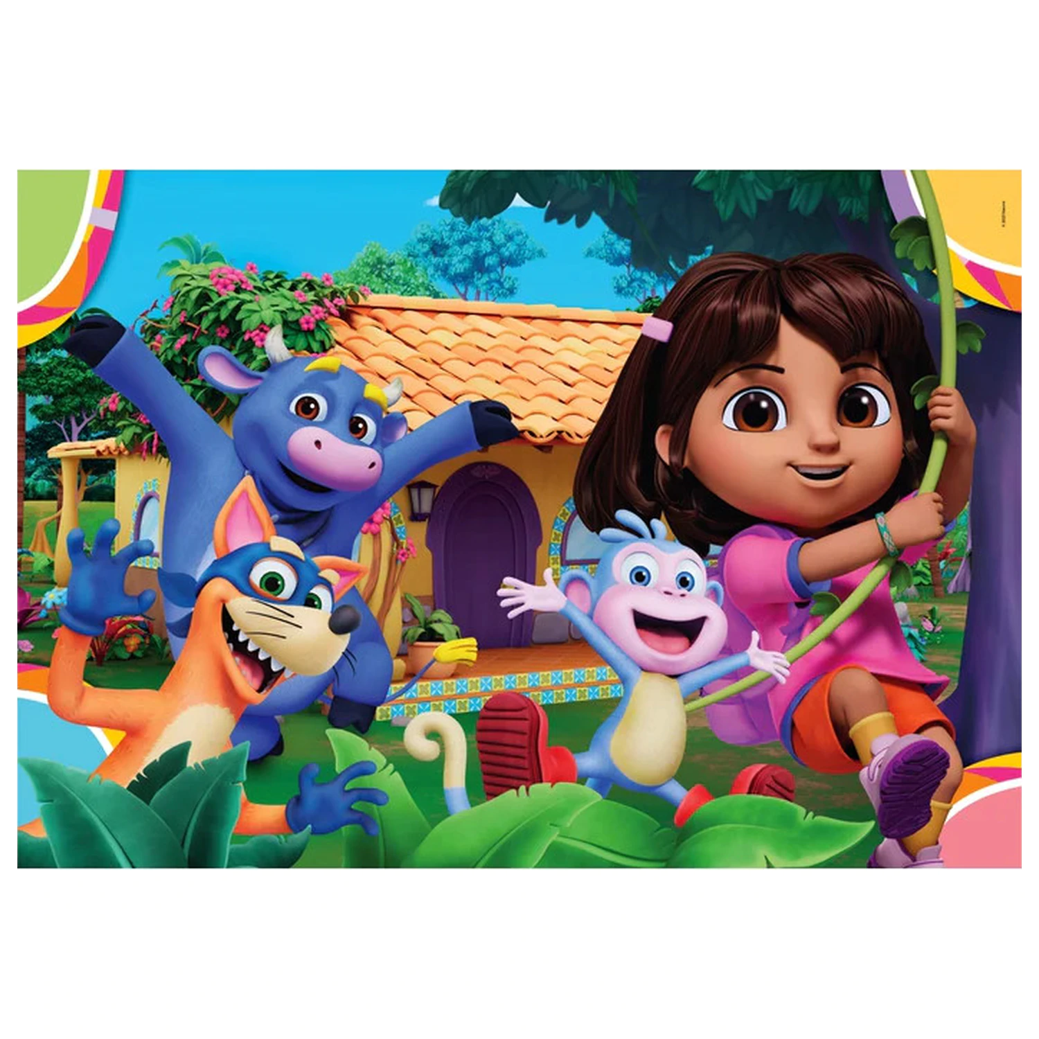 Dora the Explorer Garden 2x20-dielne puzzle produktová fotografia
