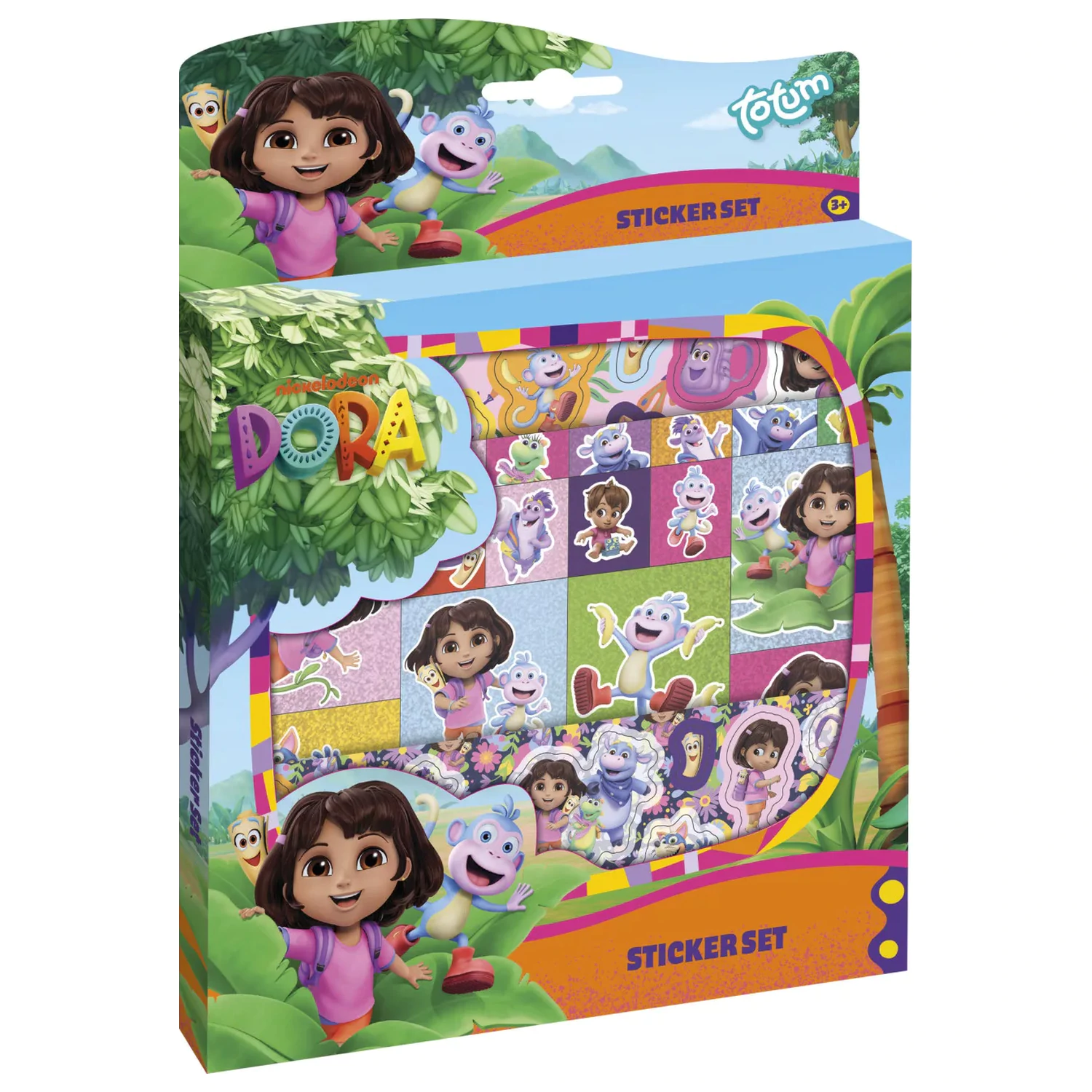 Dora the Explorer Súprava samolepiek Džungľa produktová fotografia