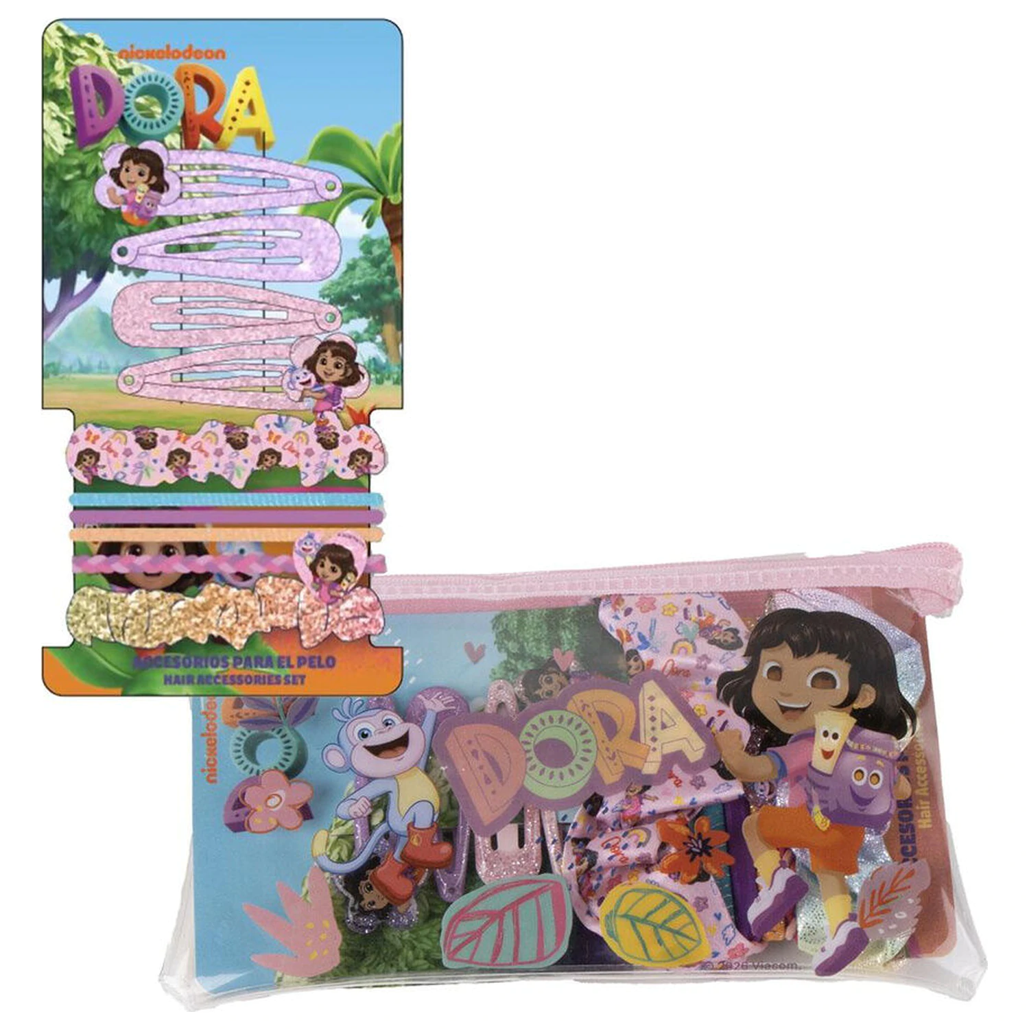 Dora the Explorer set kozmetických doplnkov produktová fotografia