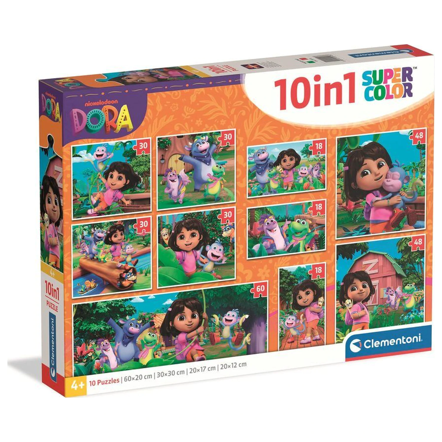 Dora The Explorer puzzle 10 V 1 produktová fotografia