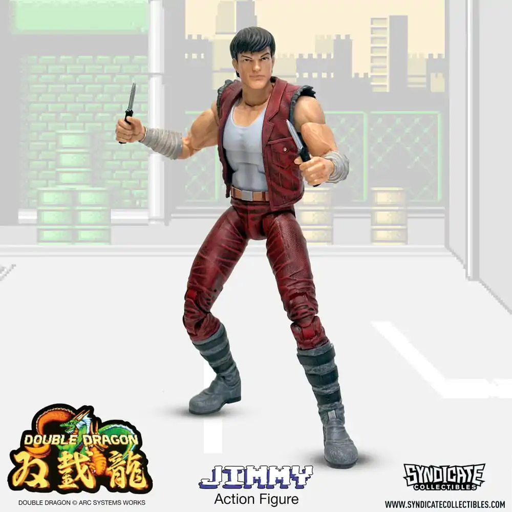 Double Dragon Deluxe akčná figúrka 1/12 Jimmy 18 cm produktová fotografia