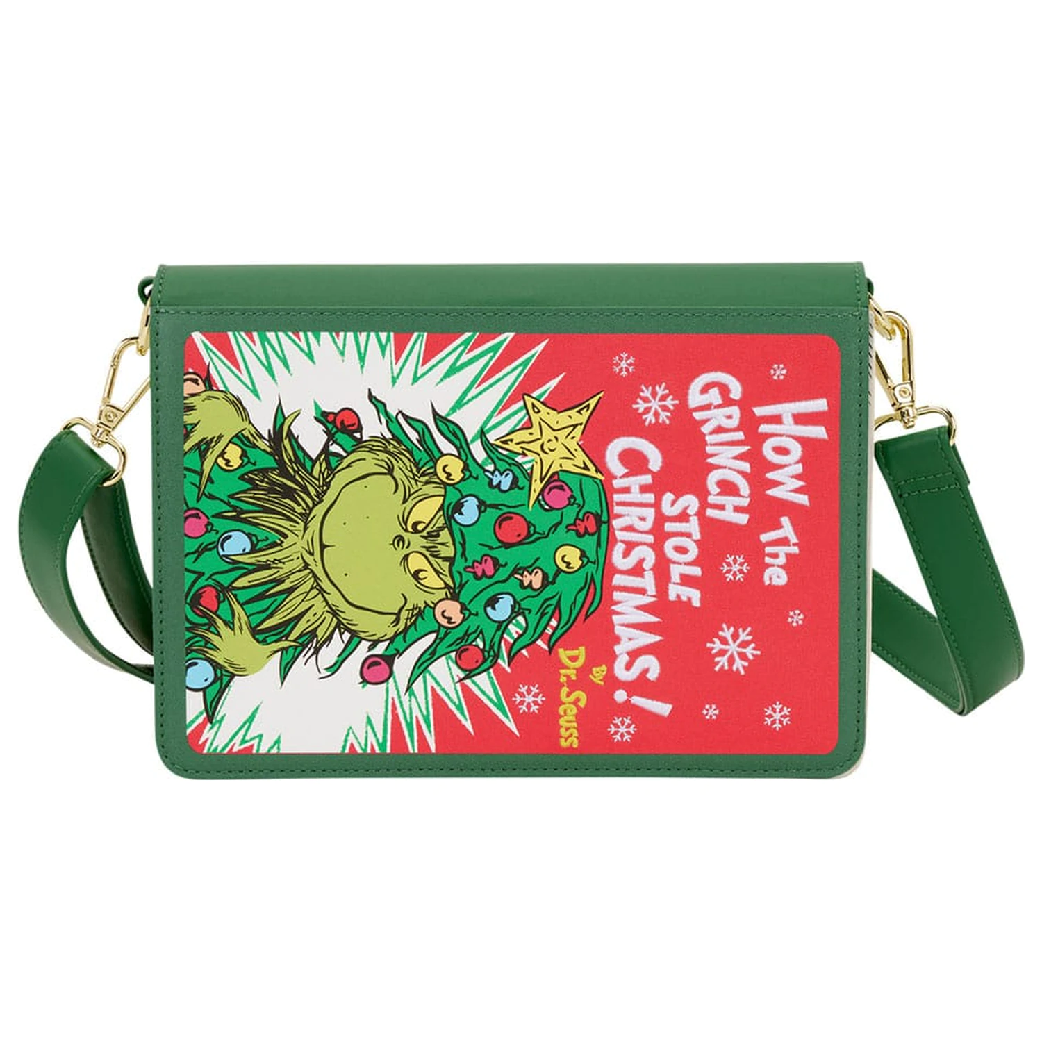 Dr. Seuss by Loungefly Crossbody Taška Grinch Holiday produktová fotografia