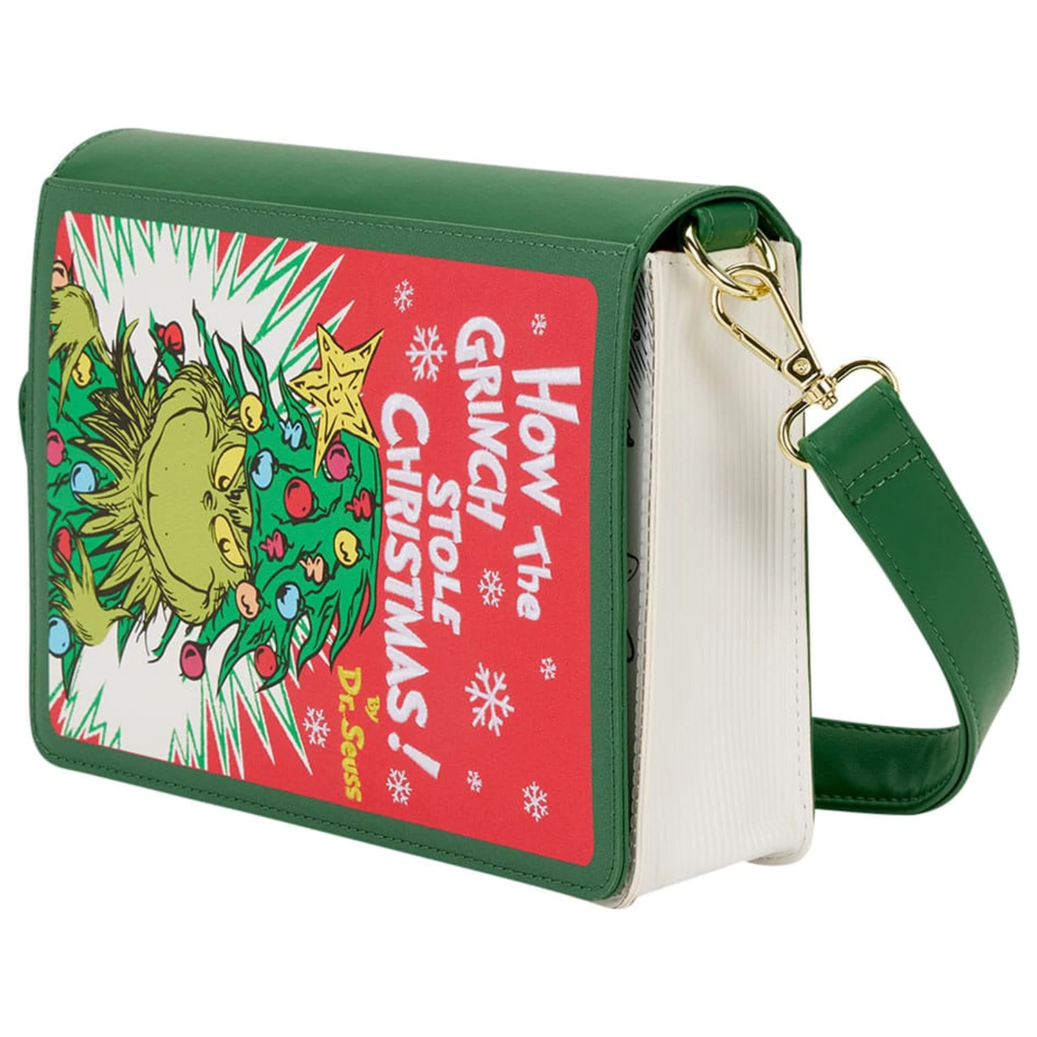 Dr. Seuss by Loungefly Crossbody Taška Grinch Holiday produktová fotografia