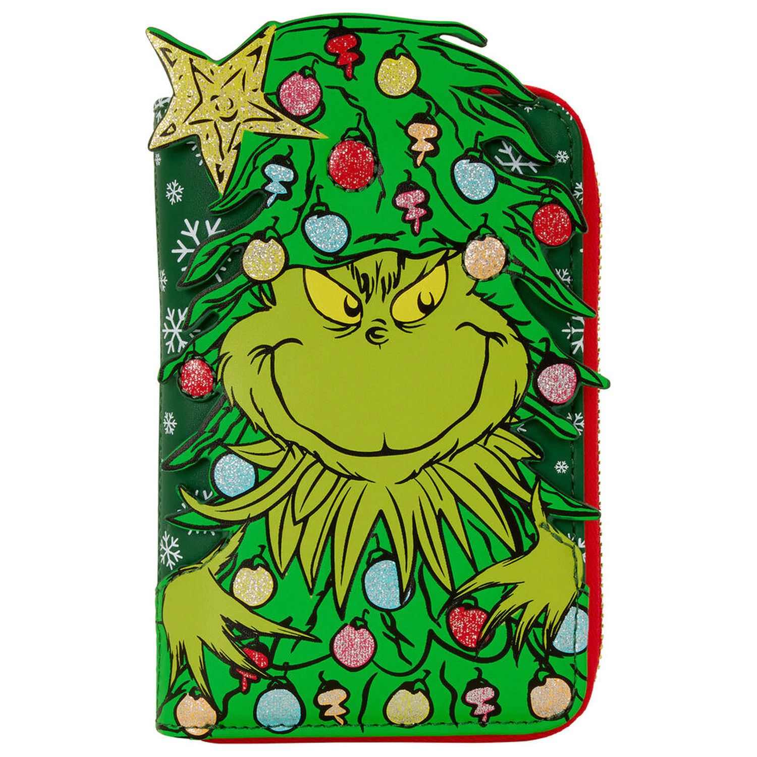 The Grinch Dr. Seuss Holiday peňaženka produktová fotografia