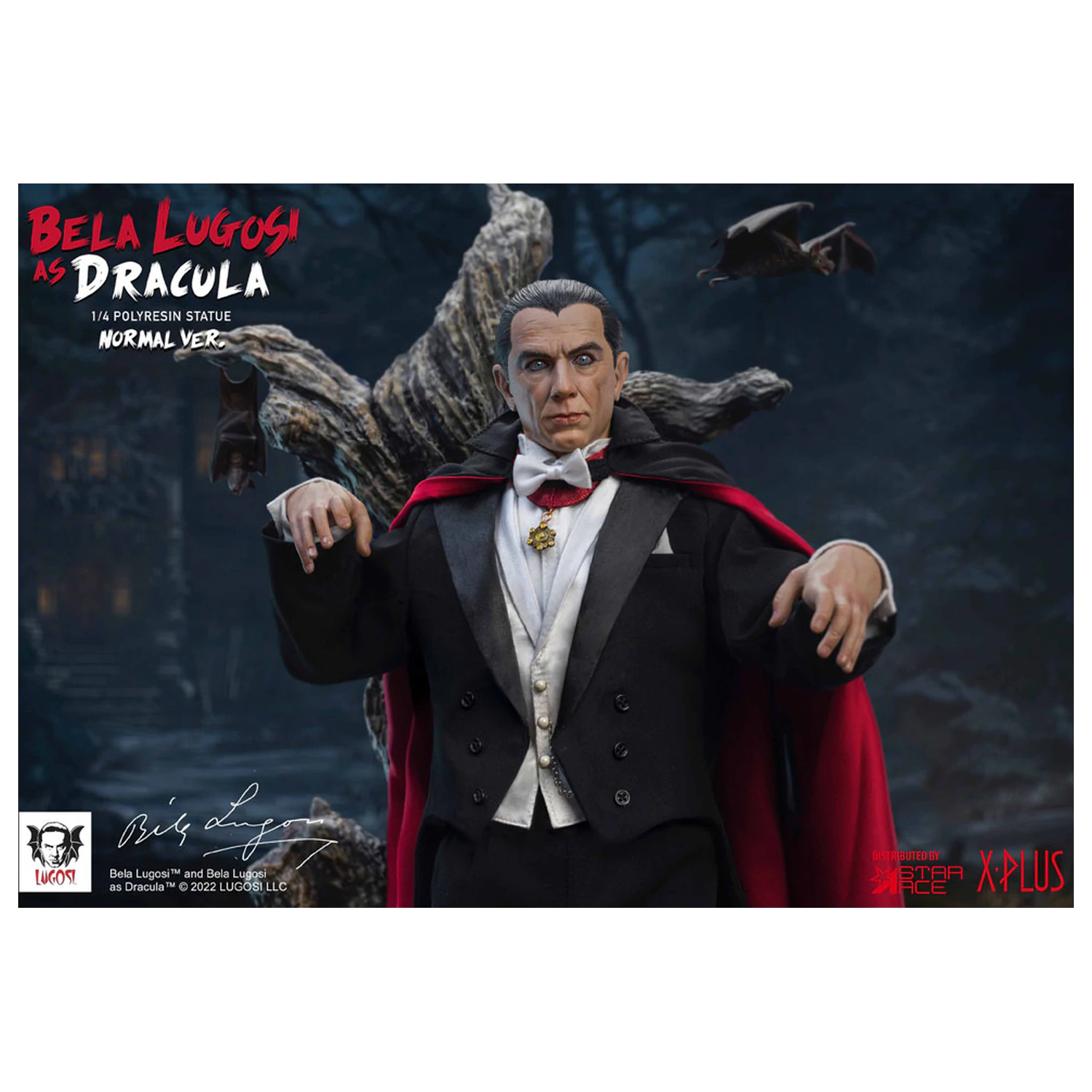 Dracula (1931) Superb Scale socha 1/4 Bela Lugosi as Dracula 60 cm produktová fotografia