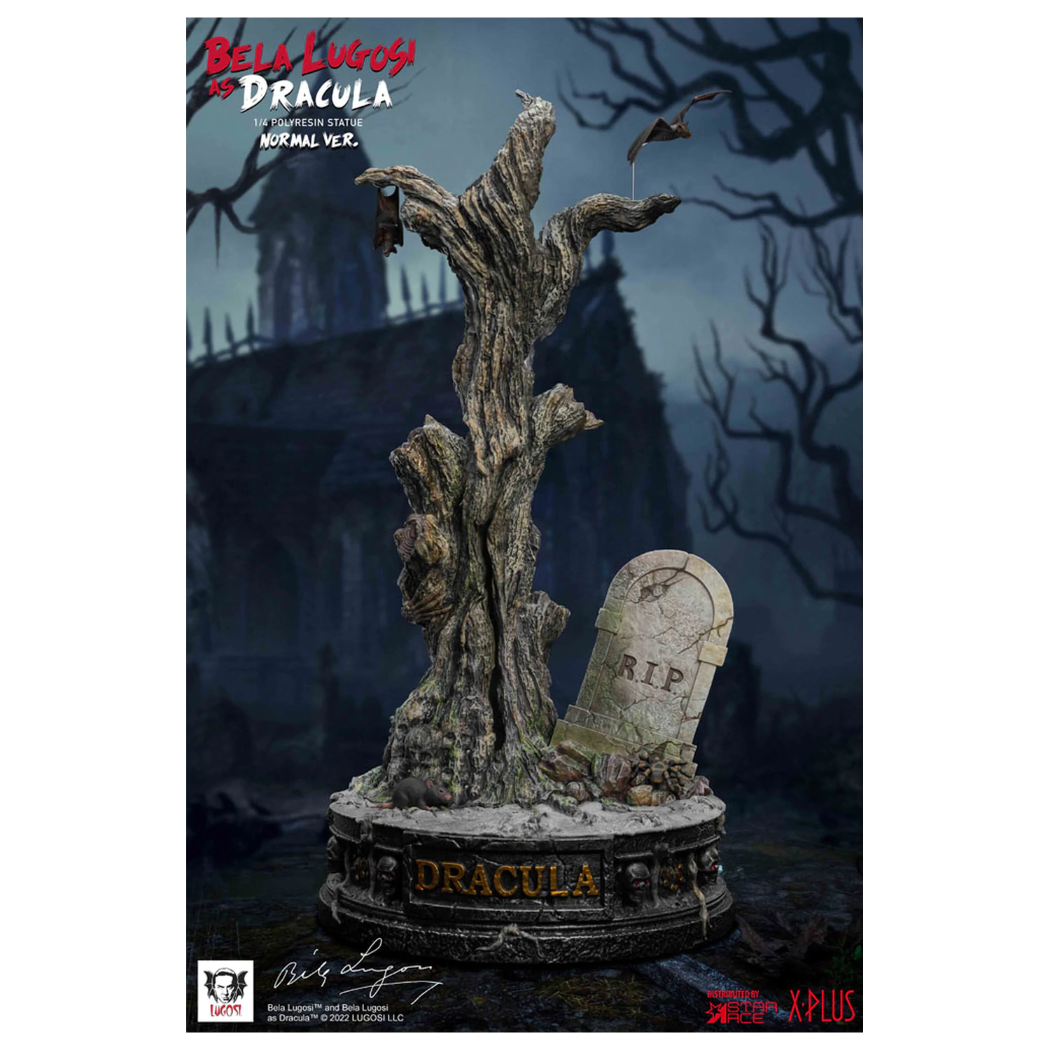 Dracula (1931) Superb Scale socha 1/4 Bela Lugosi as Dracula 60 cm produktová fotografia