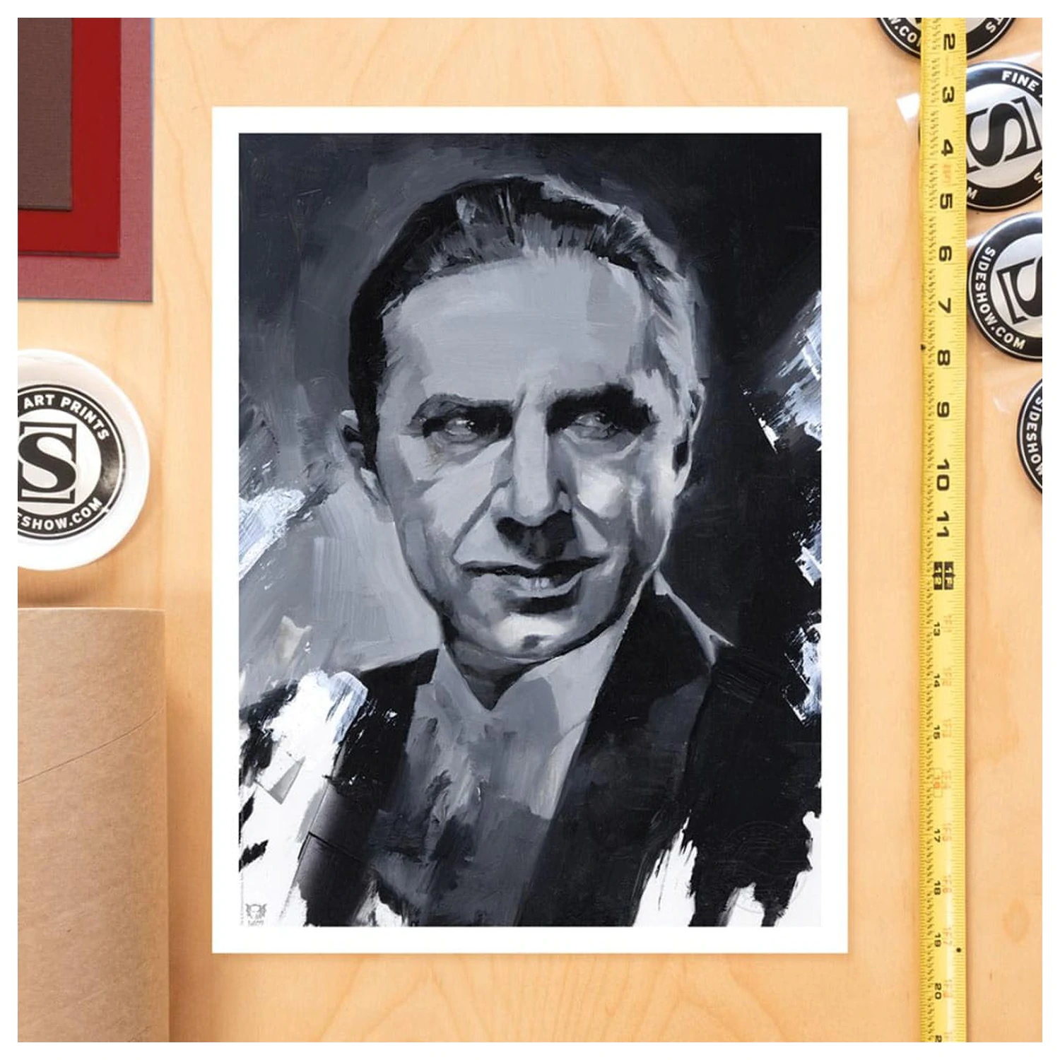 Dracula Art Print Dracula od Chrisa Valentina 41 x 31 cm - bez rámu produktová fotografia