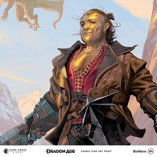 Dragon Age Art Print Varric 45 x 60 cm produktová fotografia