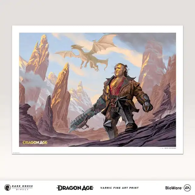 Dragon Age Art Print Varric 45 x 60 cm produktová fotografia