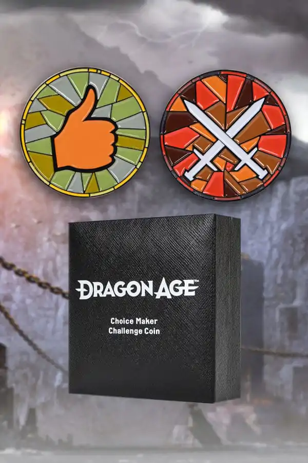 Dragon Age Coin Choice Maker Challenge Coin termékfotó