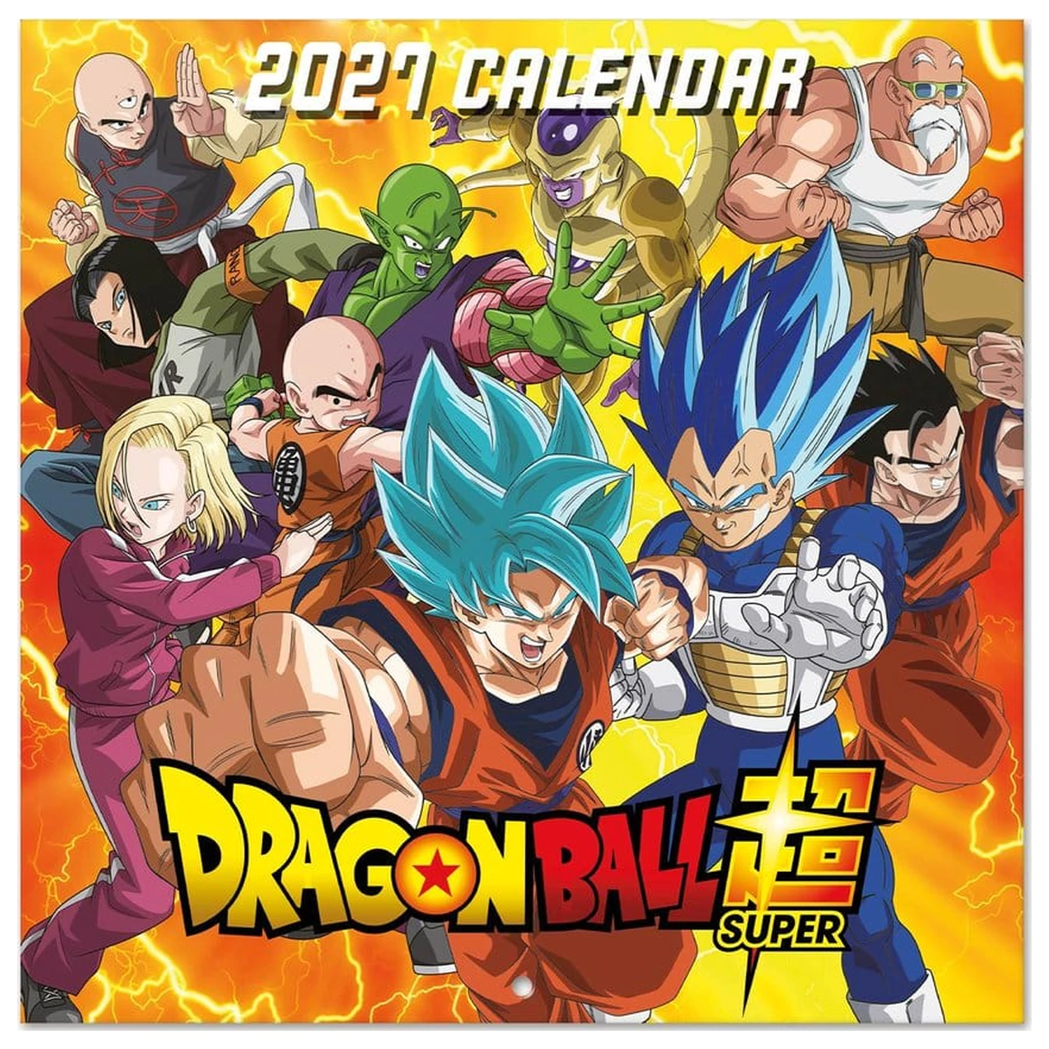 Dragon Ball 2027 Nástenný kalendár 30 x 30 cm produktová fotografia