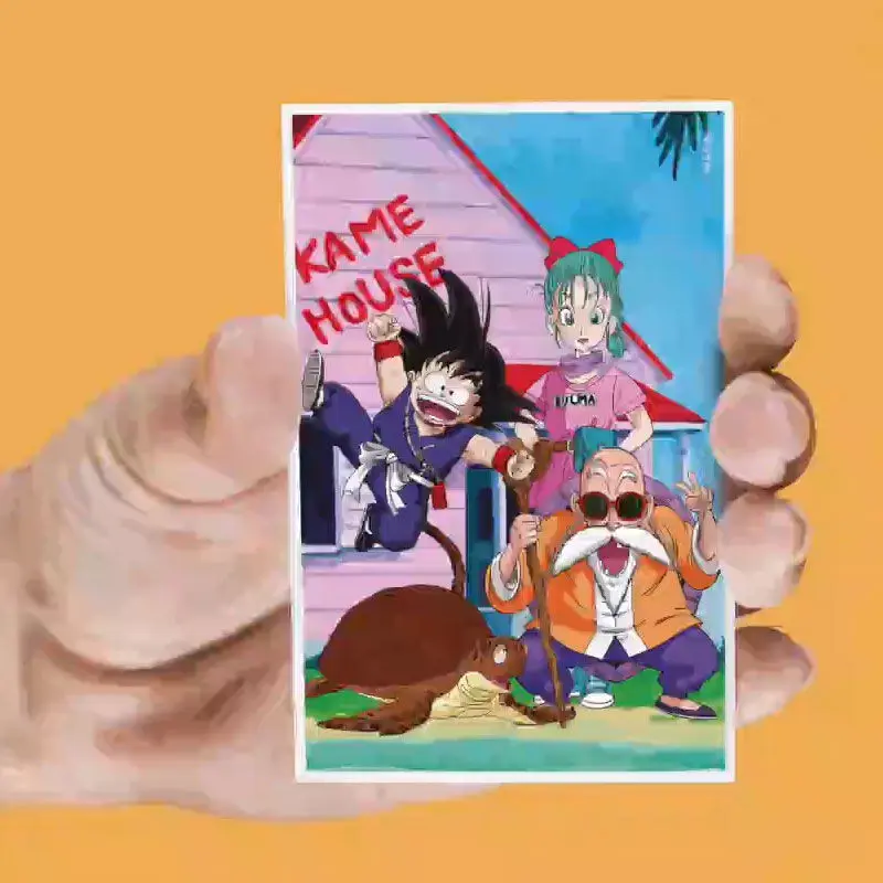Dragon Ball Sada 4 magnetiek produktová fotografia