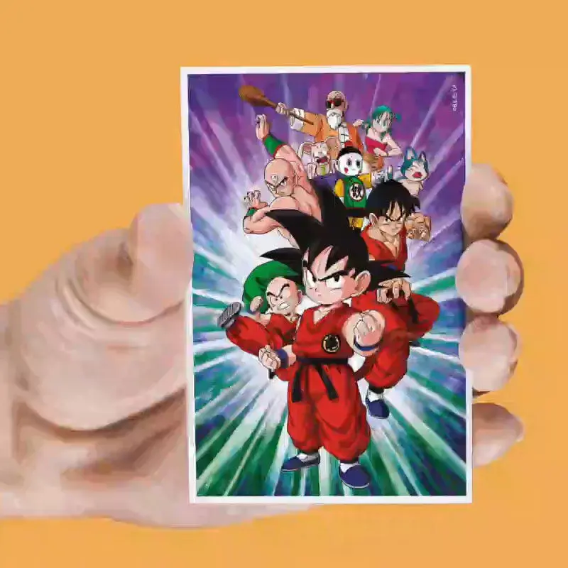 Dragon Ball Sada 4 magnetiek produktová fotografia