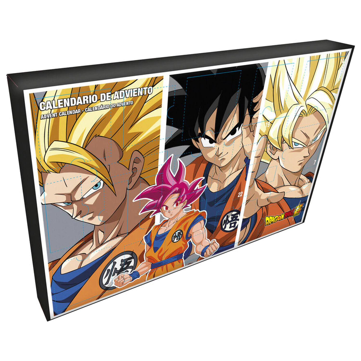 Dragon Ball adventný kalendár produktová fotografia