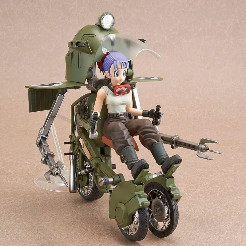 Dragon Ball Bulma Variable n19 Motorcycle Model Kit figúrka 16 cm termékfotó