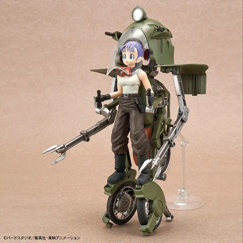 Dragon Ball Bulma Variable n19 Motorcycle Model Kit figúrka 16 cm termékfotó