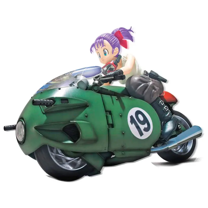 Dragon Ball Bulma Variable n19 Motorcycle Model Kit figúrka 16 cm termékfotó