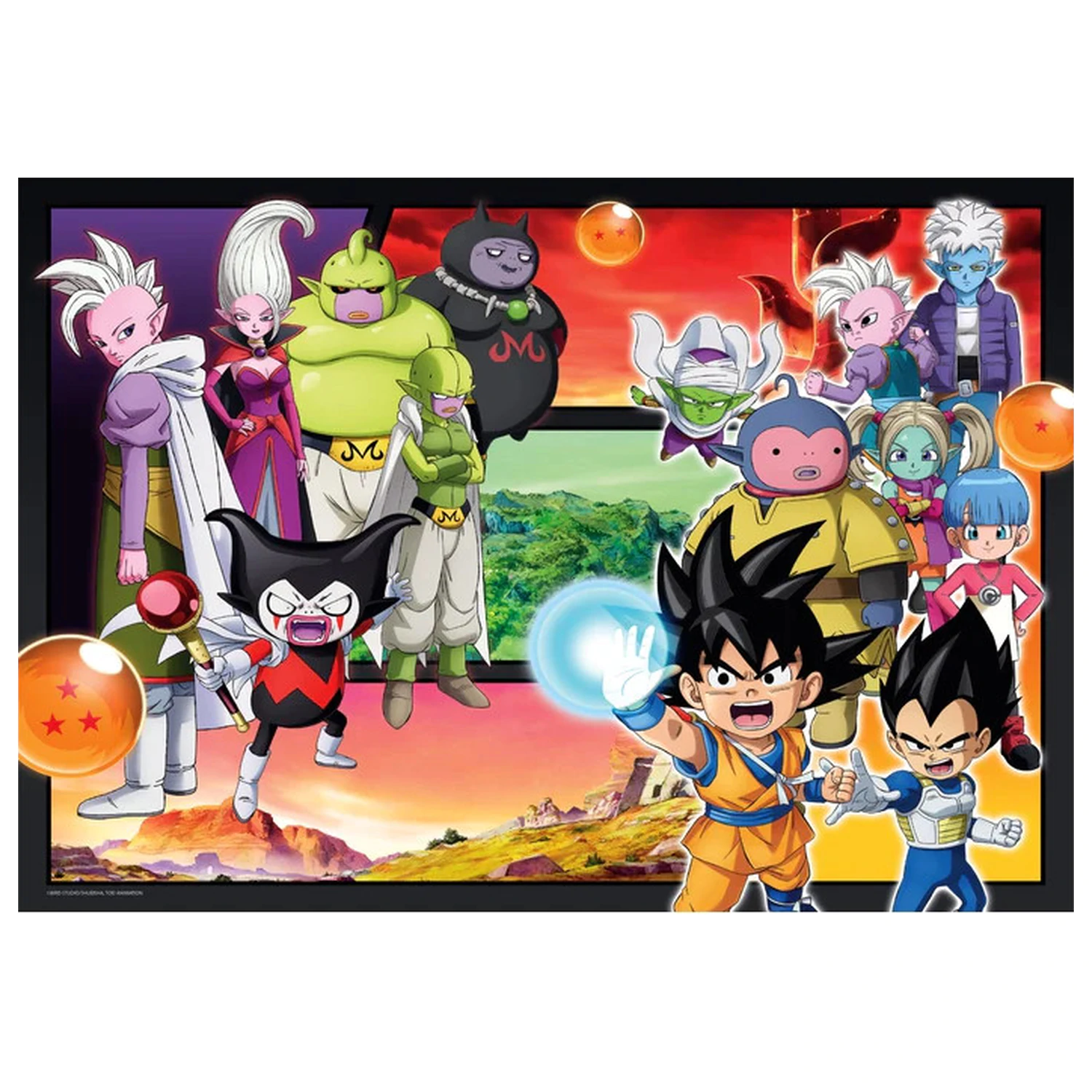 Dragon Ball Daima 500-dielne Kockové Puzzle produktová fotografia
