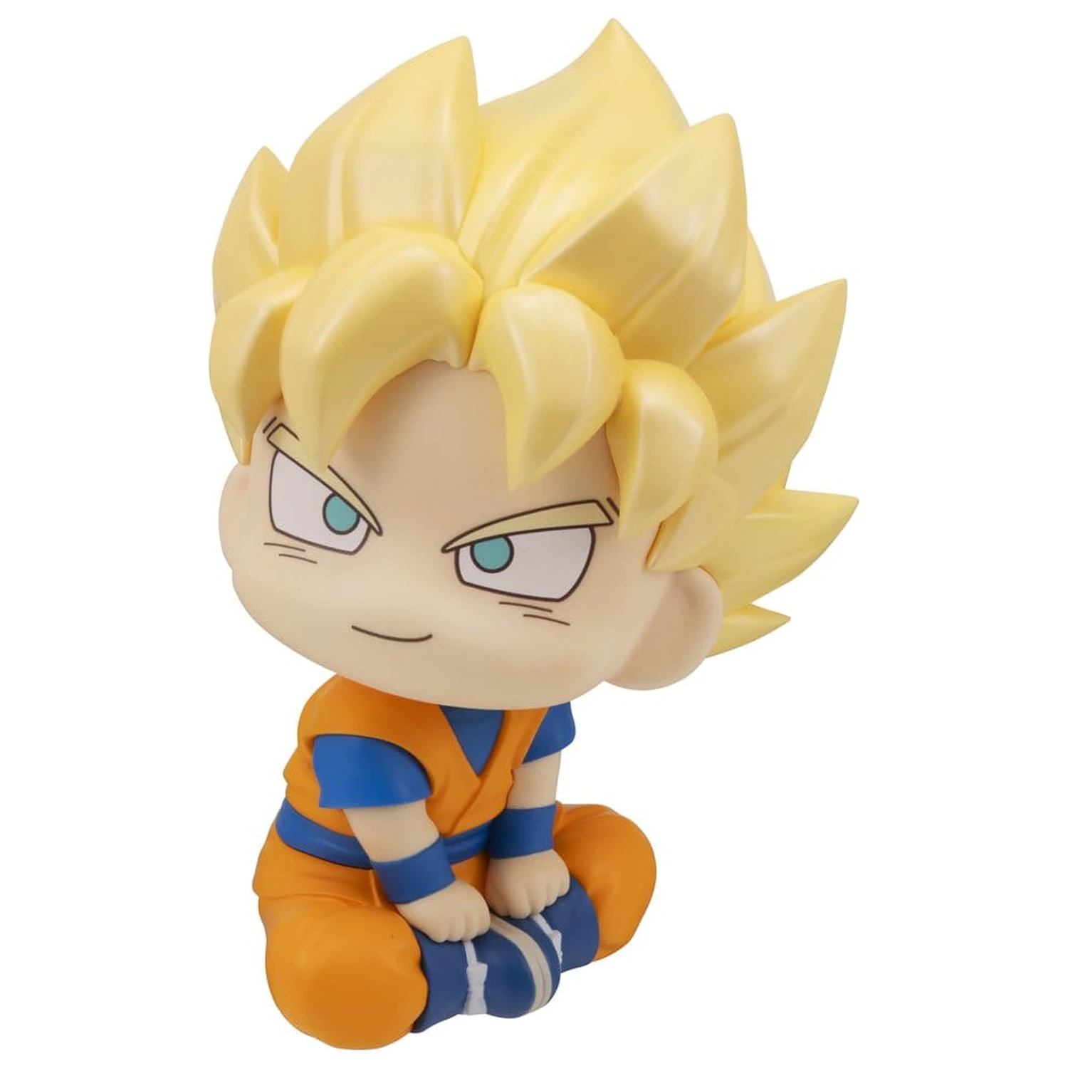 Dragon Ball DAIMA Look Up PVC figúrky 2-balenie Super Saiyan Son Goku (mini) & Super Saiyan Vegeta (mini) 11 cm (s darčekom) produktová fotografia