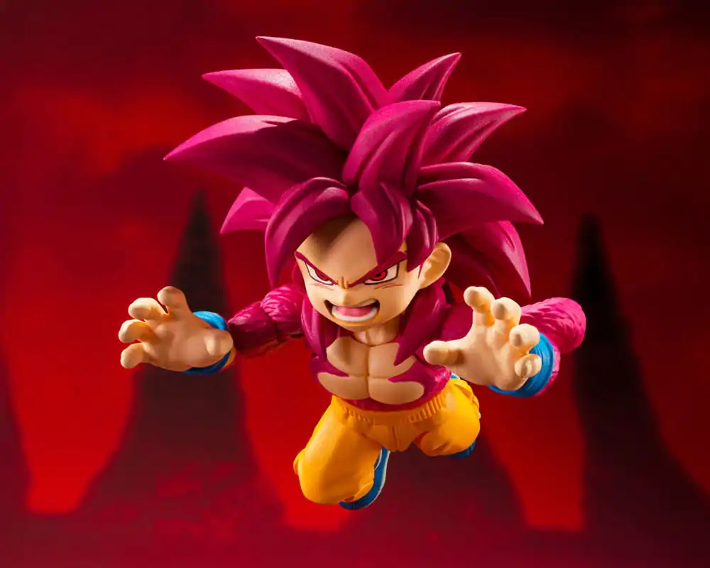Dragon Ball Daima S.H.Figuarts Akčná Figúrka Super Saiyan 4 Son Goku (mini) 8 cm produktová fotografia