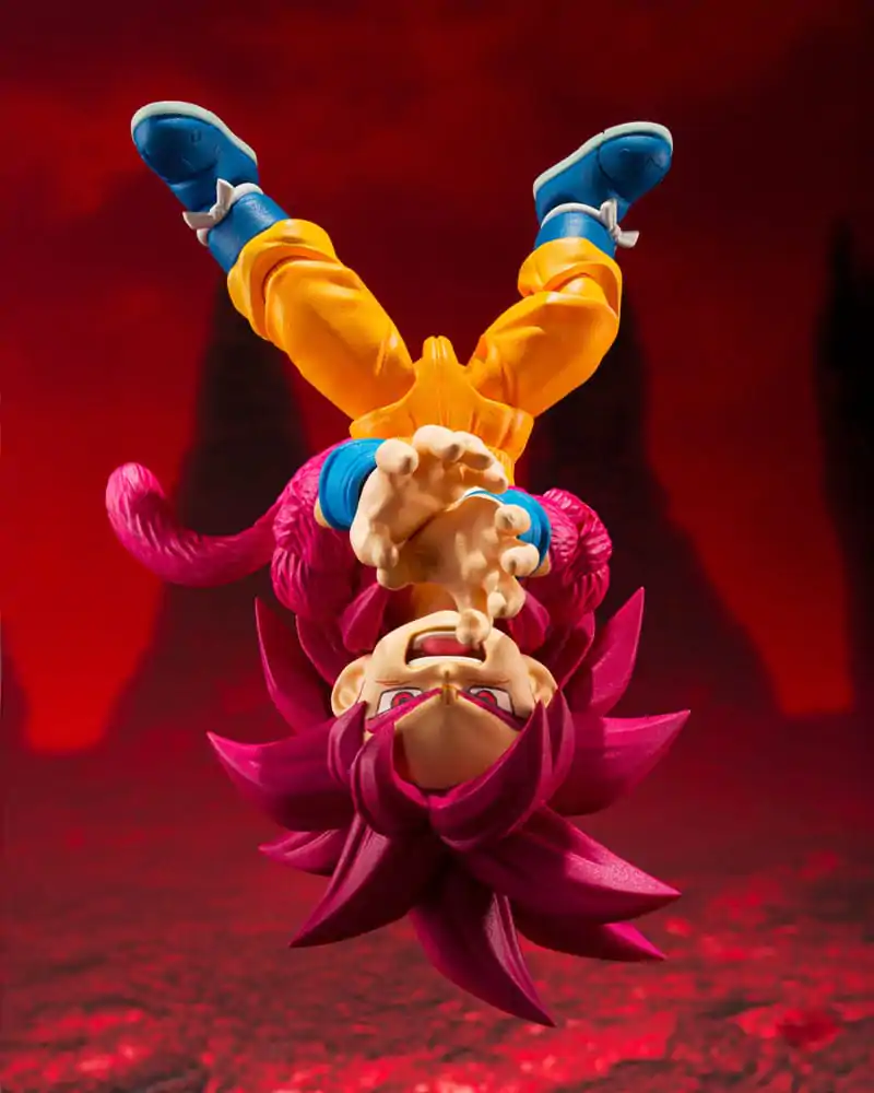 Dragon Ball Daima S.H.Figuarts Akčná Figúrka Super Saiyan 4 Son Goku (mini) 8 cm produktová fotografia