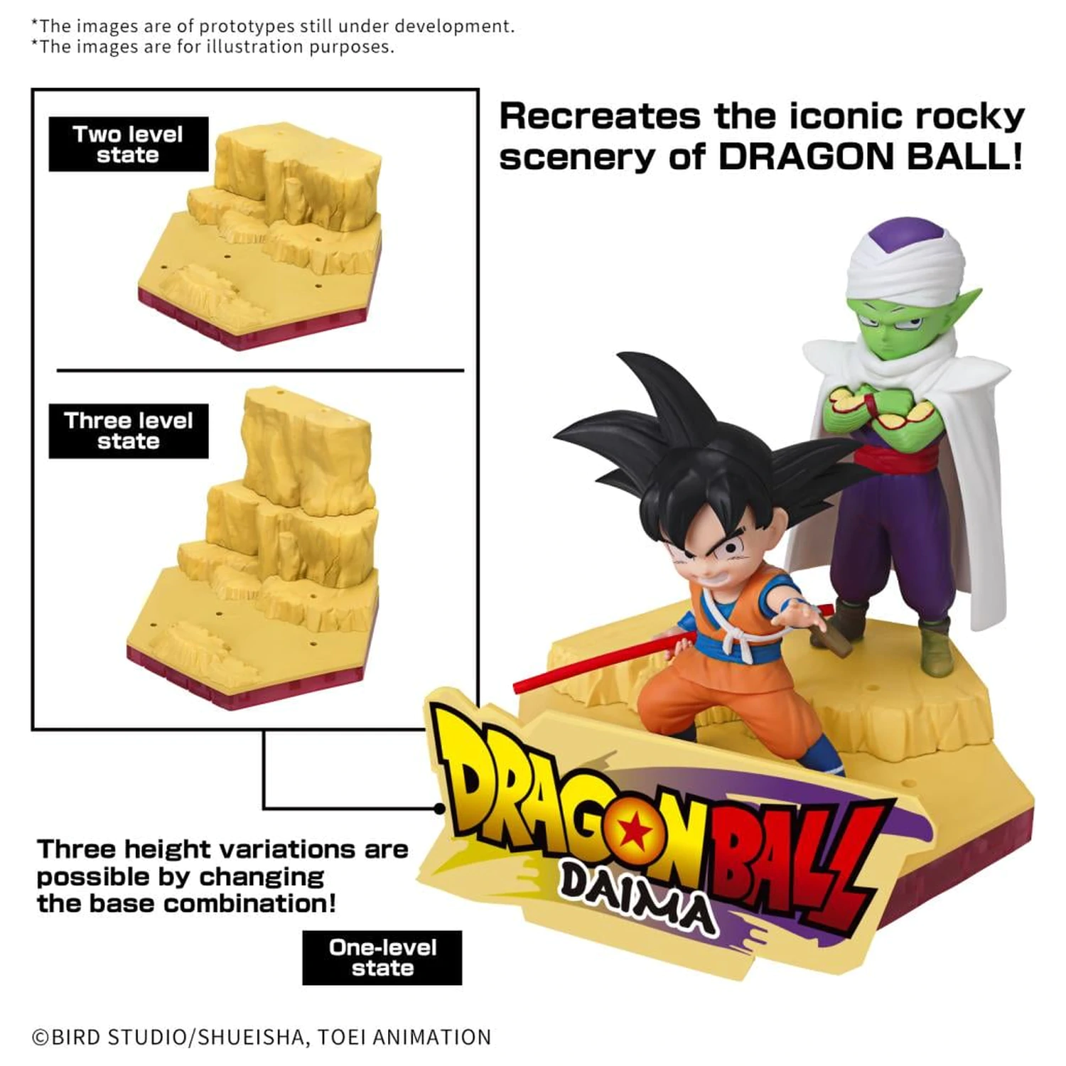 Dragon Ball Daima Son Goku (Mini) & Piccolo (Mini) Model Kit produktová fotografia