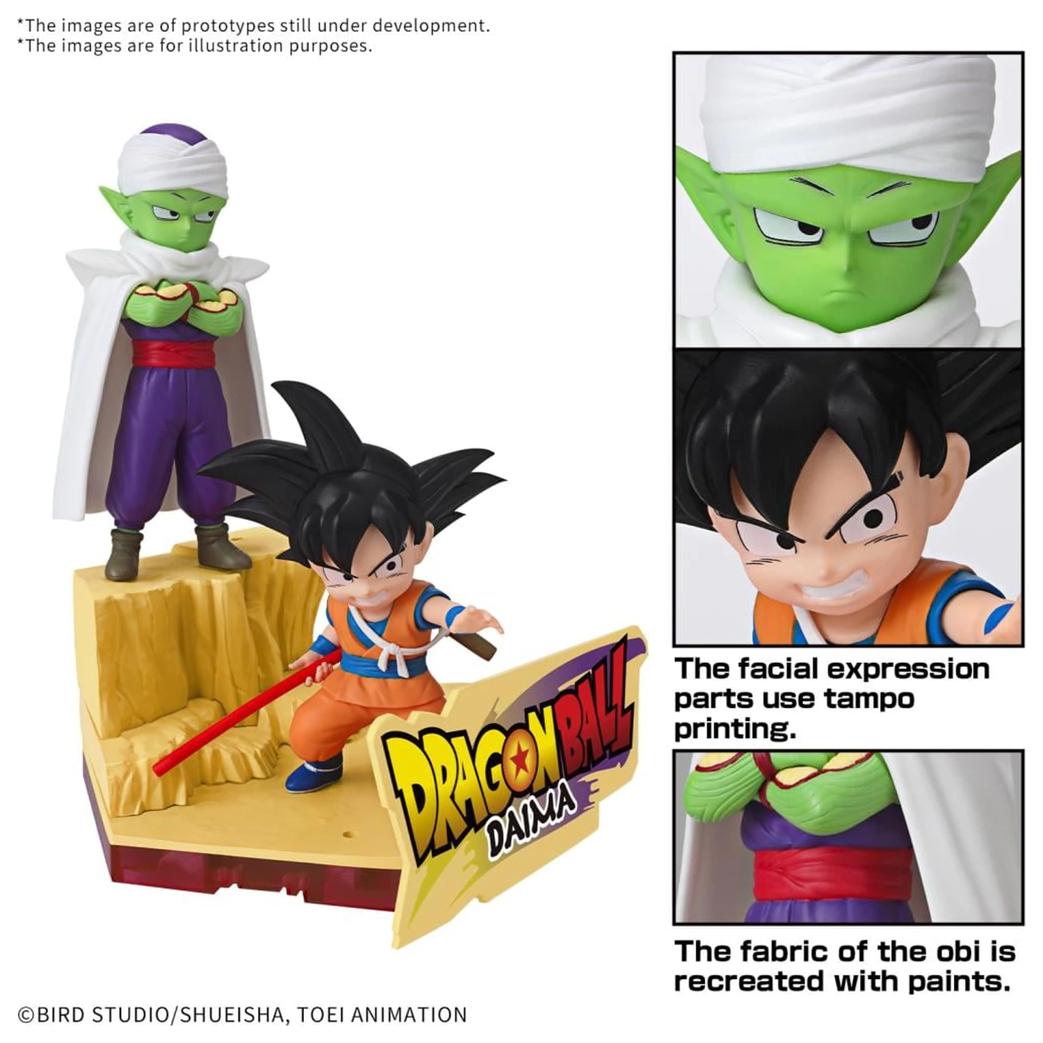 Dragon Ball Daima Son Goku (Mini) & Piccolo (Mini) Model Kit produktová fotografia
