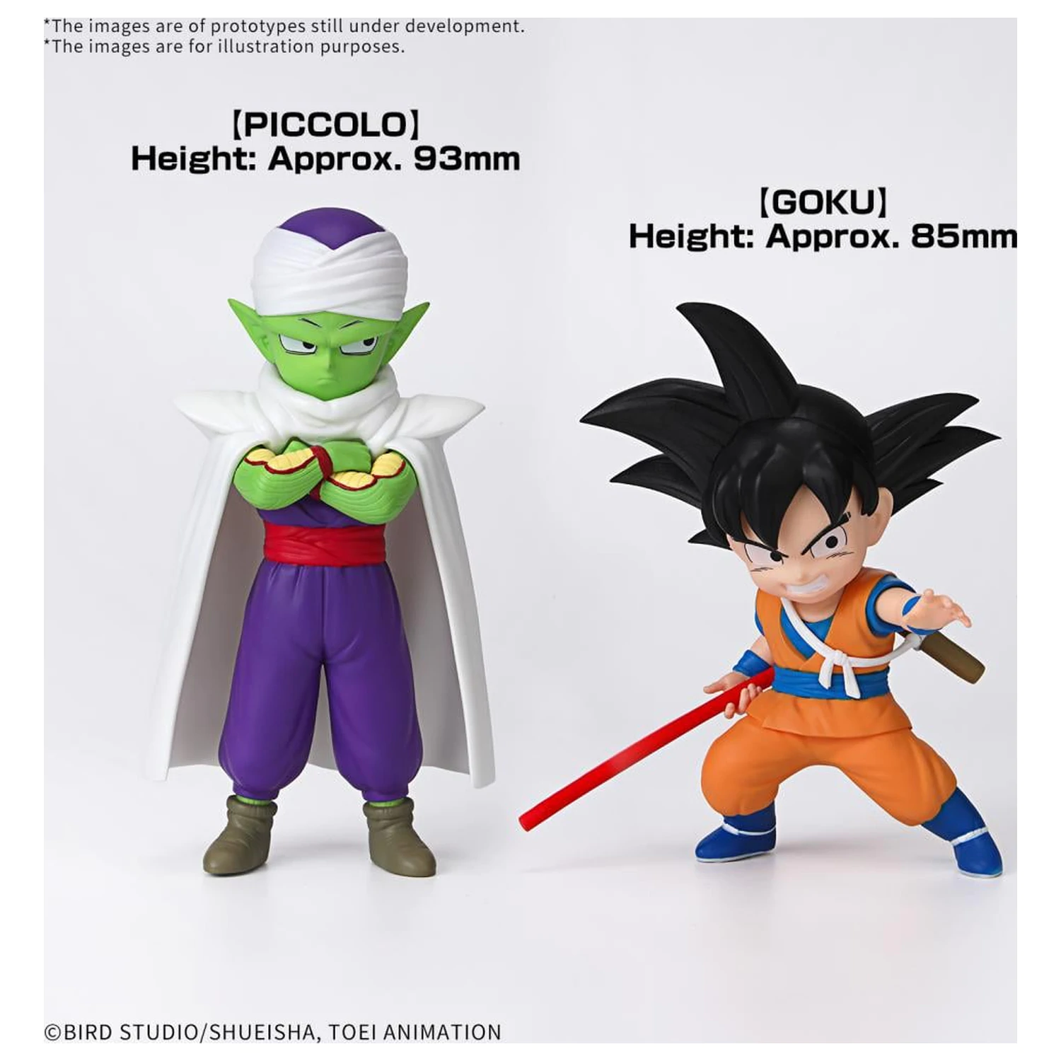 Dragon Ball Daima Son Goku (Mini) & Piccolo (Mini) Model Kit produktová fotografia