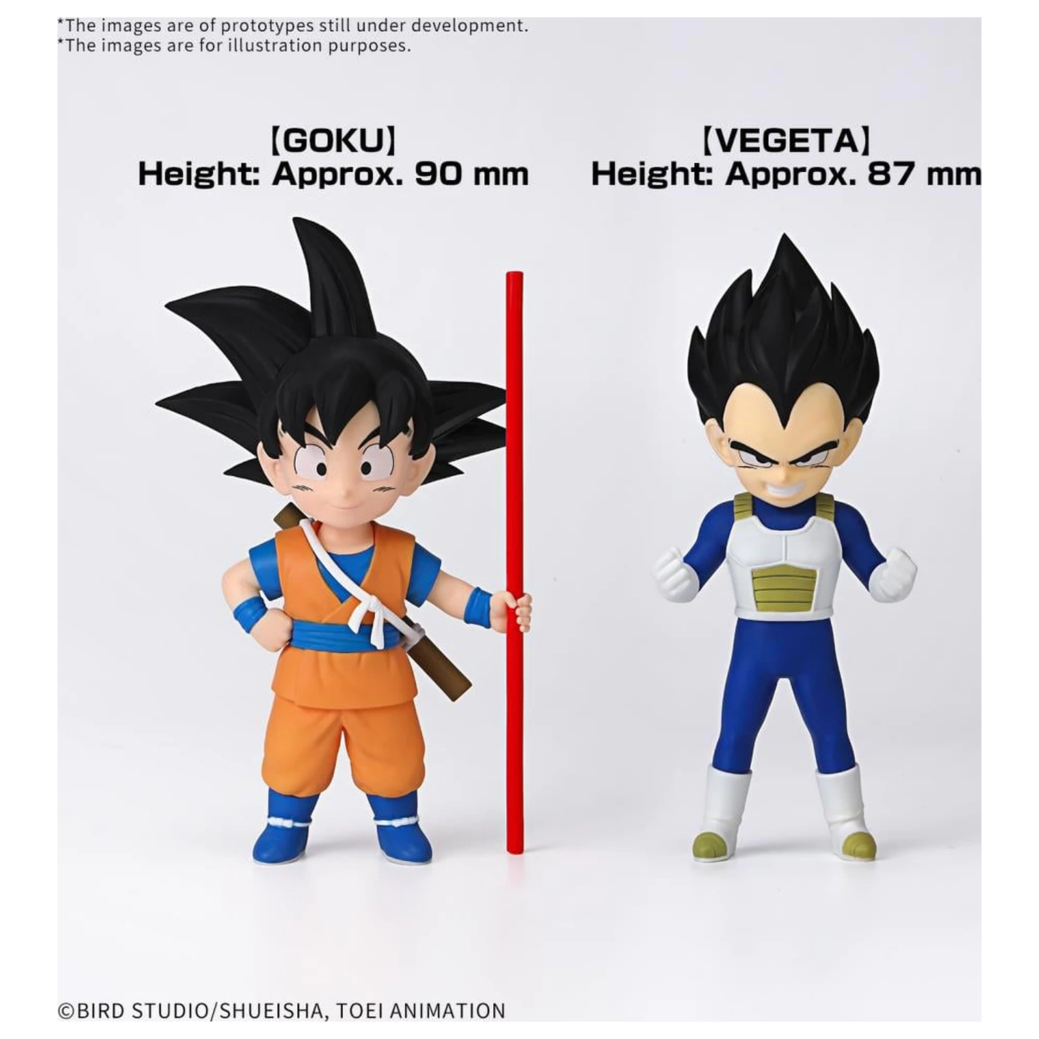 Dragon Ball Daima Son Goku (Mini) & Vegeta (Mini) Model Kit produktová fotografia