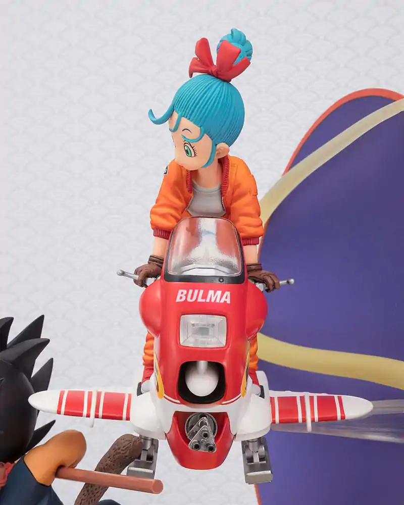 Dragon Ball Figuarts ZERO PVC soška Son Goku & Bulma 18 cm termékfotó