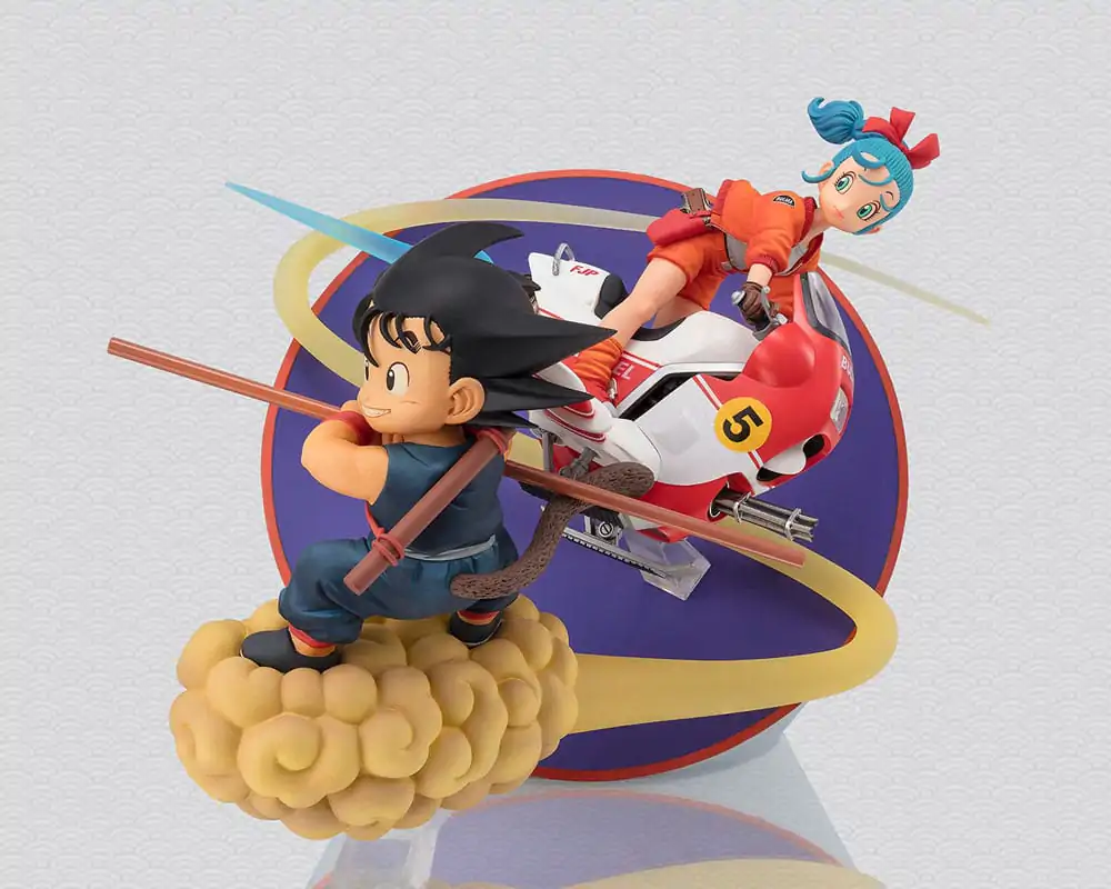 Dragon Ball Figuarts ZERO PVC soška Son Goku & Bulma 18 cm termékfotó