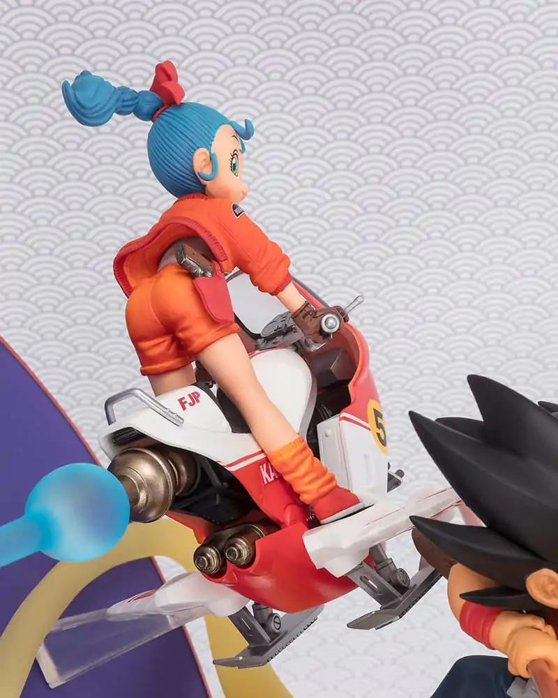 Dragon Ball Figuarts ZERO PVC soška Son Goku & Bulma 18 cm termékfotó