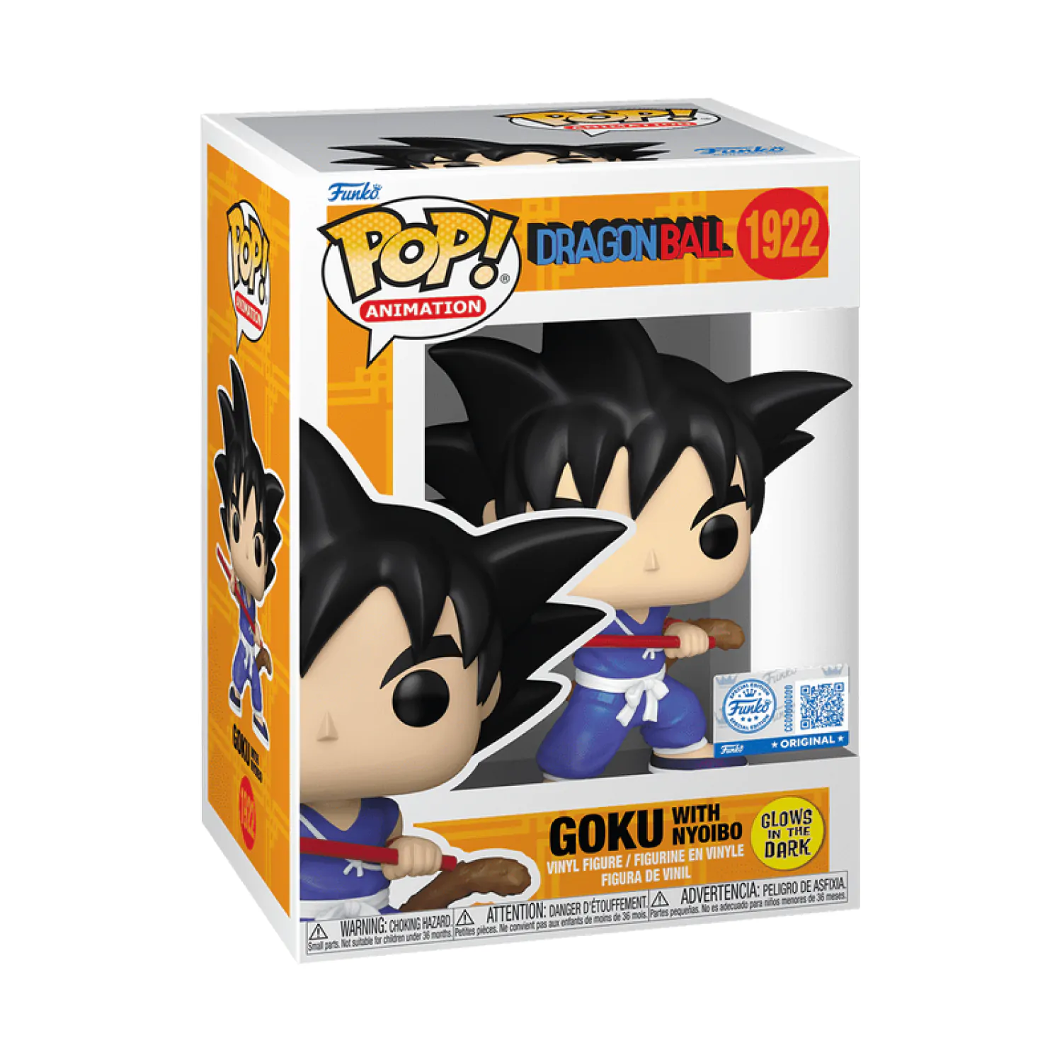 Dragon Ball Funko POP! figúrka Goku With Nyoibo (GW) 9 cm produktová fotografia