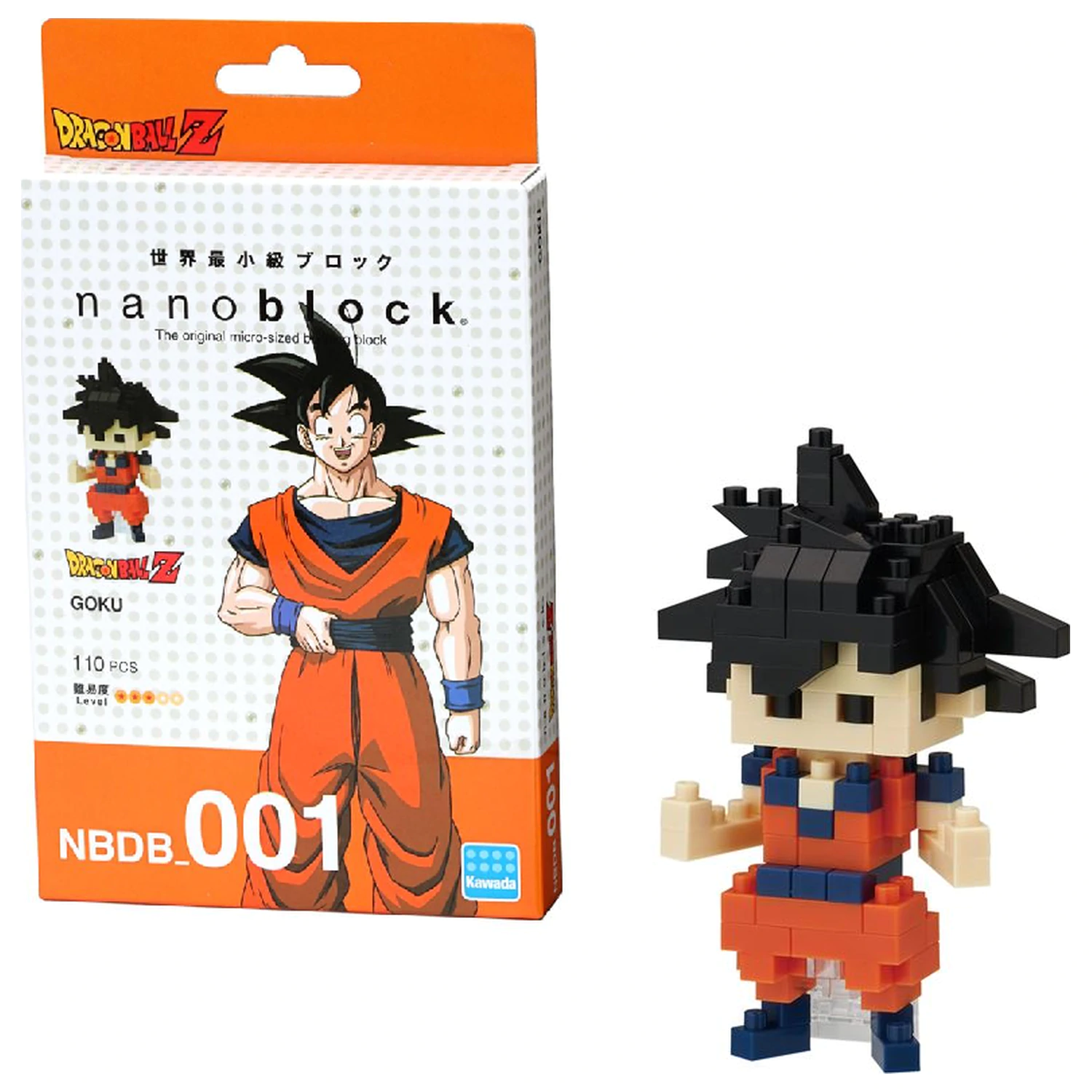 DRAGON BALL Goku Figúrka Nanoblock 10 cm produktová fotografia