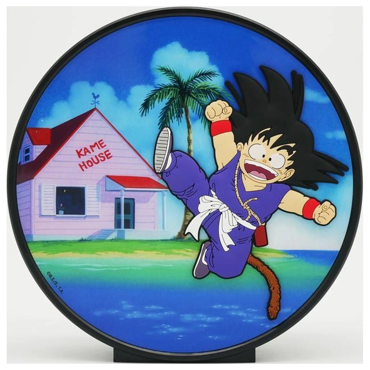 Dragon Ball Goku Kame House Svietiaca lampa produktová fotografia