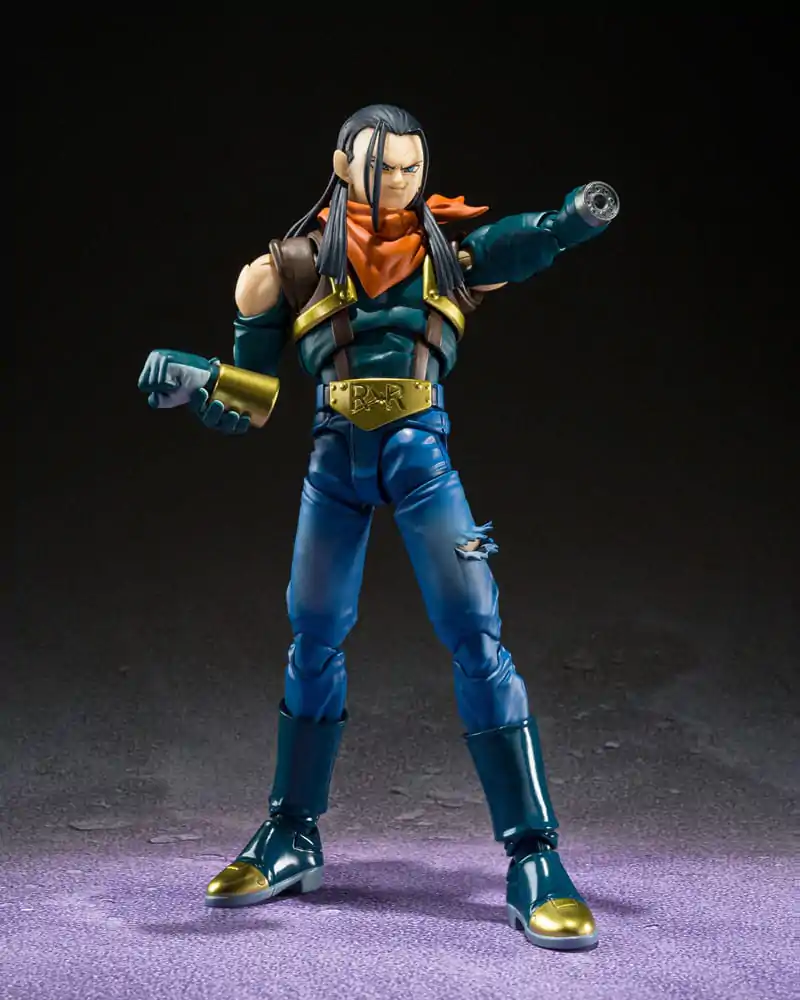 Dragon Ball GT S.H.Figuarts Akčná figúrka Super Android 17 20 cm termékfotó