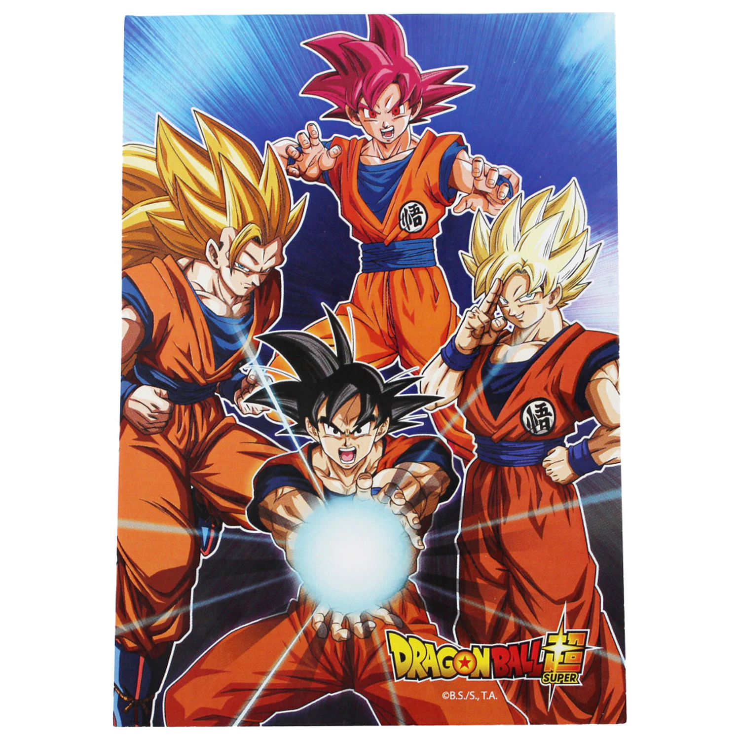 Dragon Ball Kamehame papiernický set 5 kusov produktová fotografia