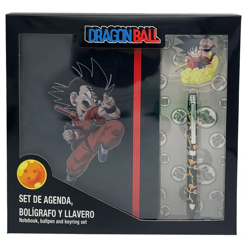 Dragon Ball set denníček + pero + kľúčenka termékfotó