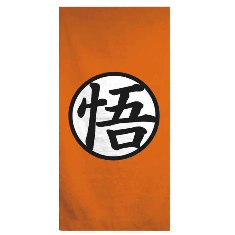 Dragon Ball Logo mikrovláknová plážová osuška produktová fotografia