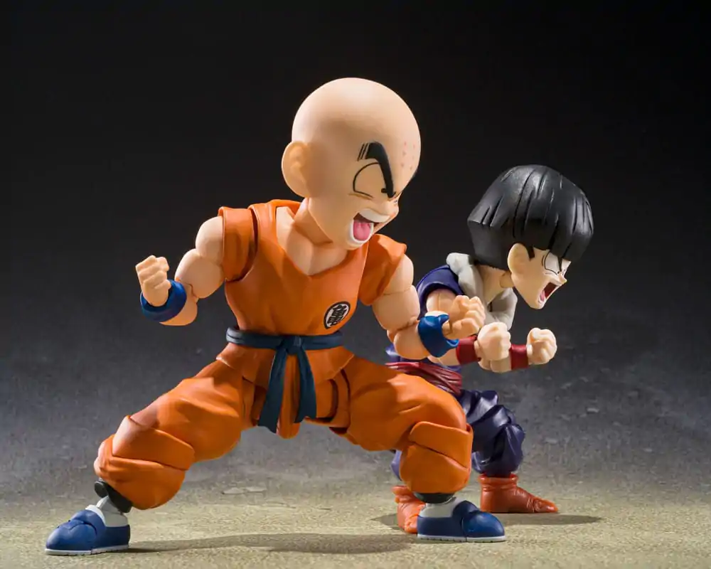 Dragon Ball S.H.Figuarts Akčná Figúrka Krillin Son Goku´s old Friend 11 cm produktová fotografia