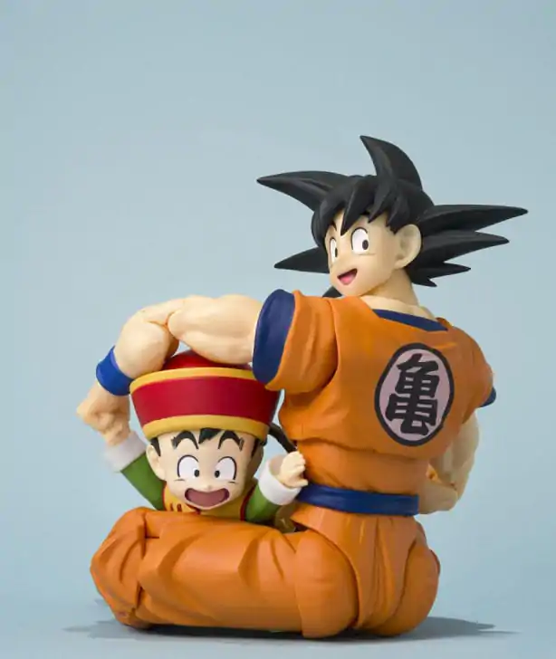 Dragon Ball S.H.Figuarts akčná figúrka Son Goku & Son Gohan Kid & Kintoun 14 cm & 6 cm produktová fotografia