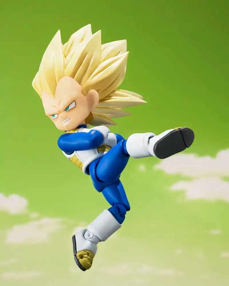 Dragon Ball S.H.Figuarts Akčná Figúrka Super Saiyan Level 3 Vegeta (mini) Daima 8 cm produktová fotografia