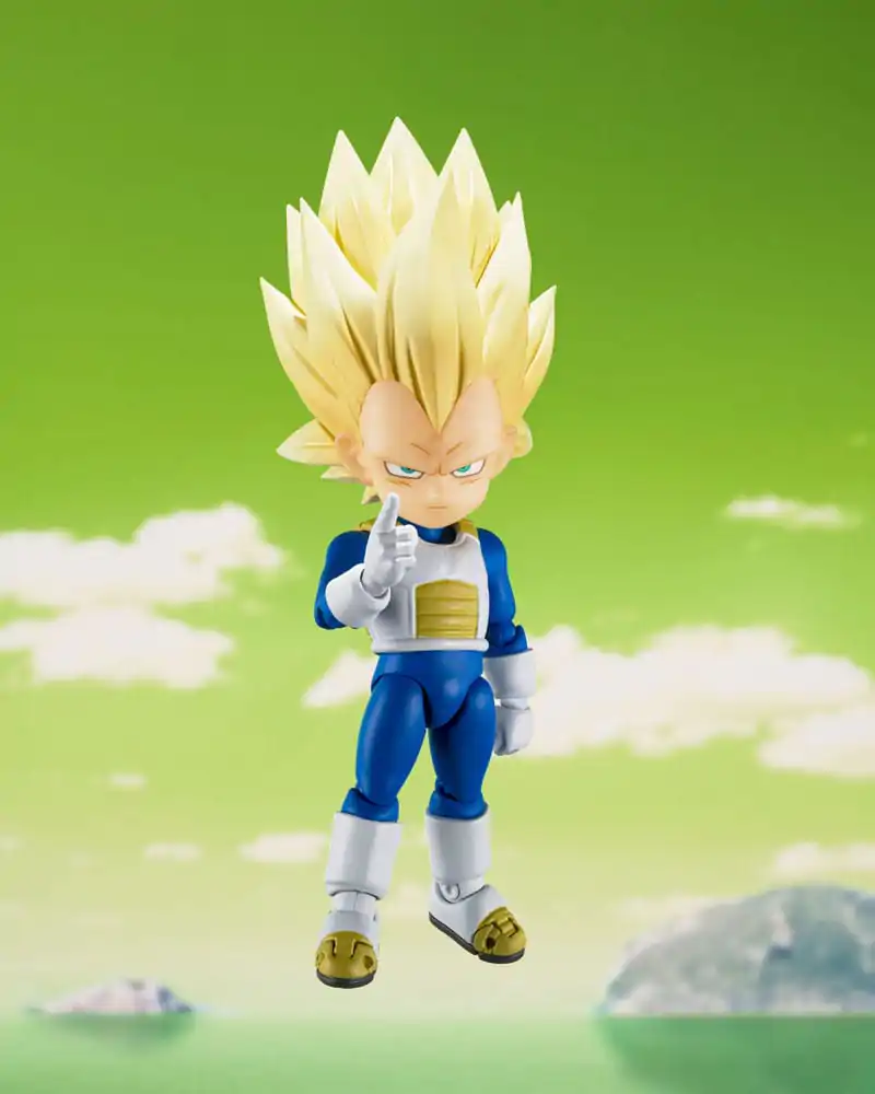 Dragon Ball S.H.Figuarts Akčná Figúrka Super Saiyan Level 3 Vegeta (mini) Daima 8 cm produktová fotografia